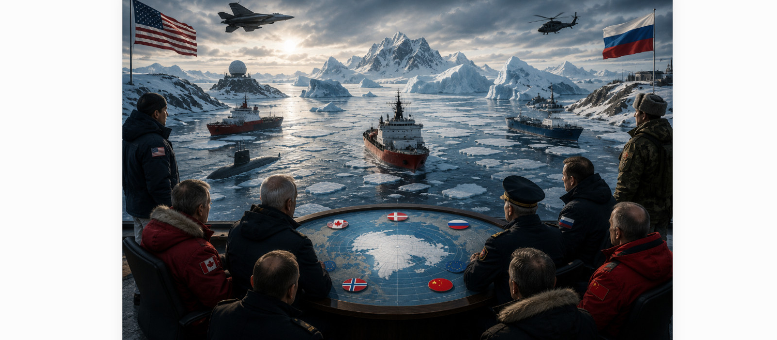 STRATEGIC POWER-PLAY IN THE ARCTIC