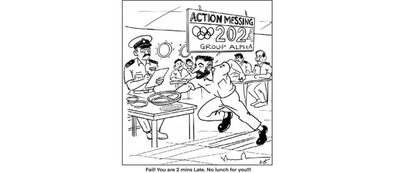 LEAVE ACTION MESSING TO THE SHIPS