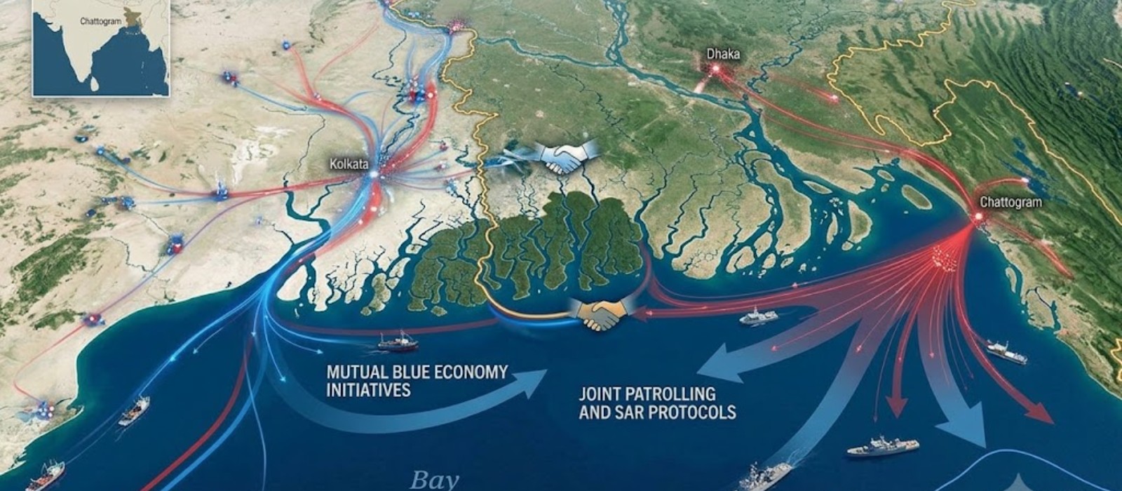 EVOLVING MARITIME CONTOURS OF INDO-BANGLADESH RELATIONS
